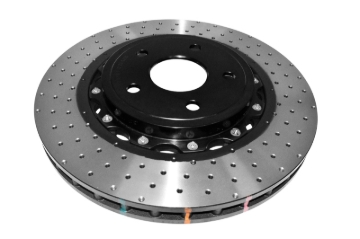 Picture of DBA 5000 Series Drilled Rotors Brake Rotors - DBA52532BLKXD