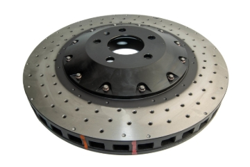 Picture of DBA 5000 Series Drilled Rotors Brake Rotors - DBA52778BLKXD