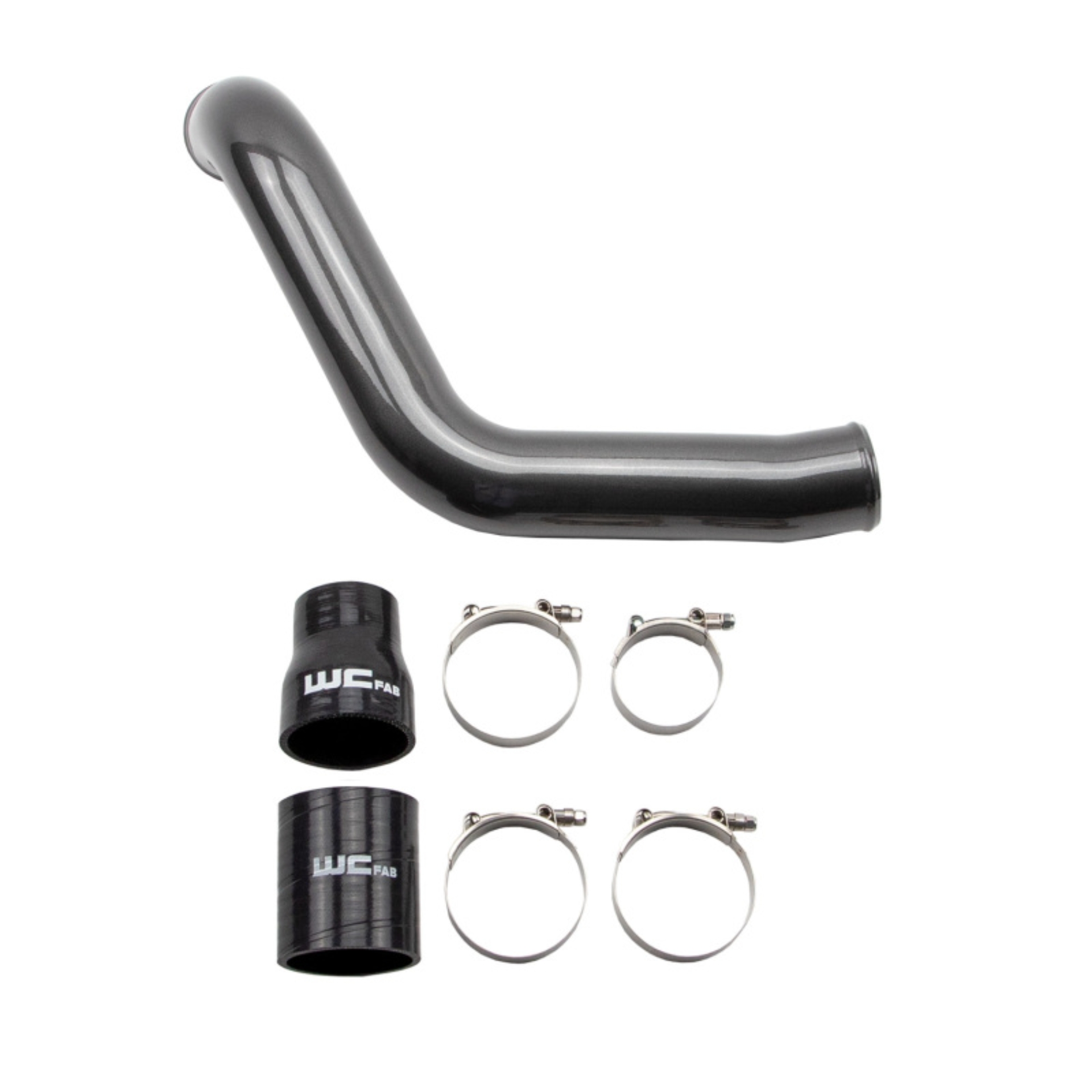 Picture of Wehrli WCF Intercooler Pipes Intercooler Pipe Kits - WCF100355-GRY