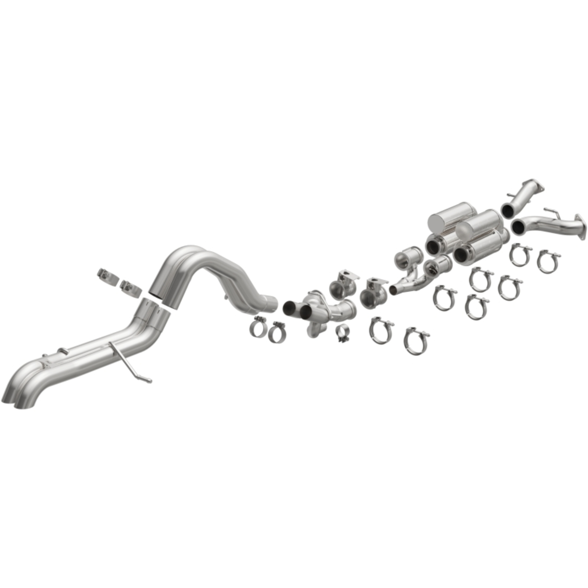 Picture of 19619-Overland Cat-Back Exhaust System Ford