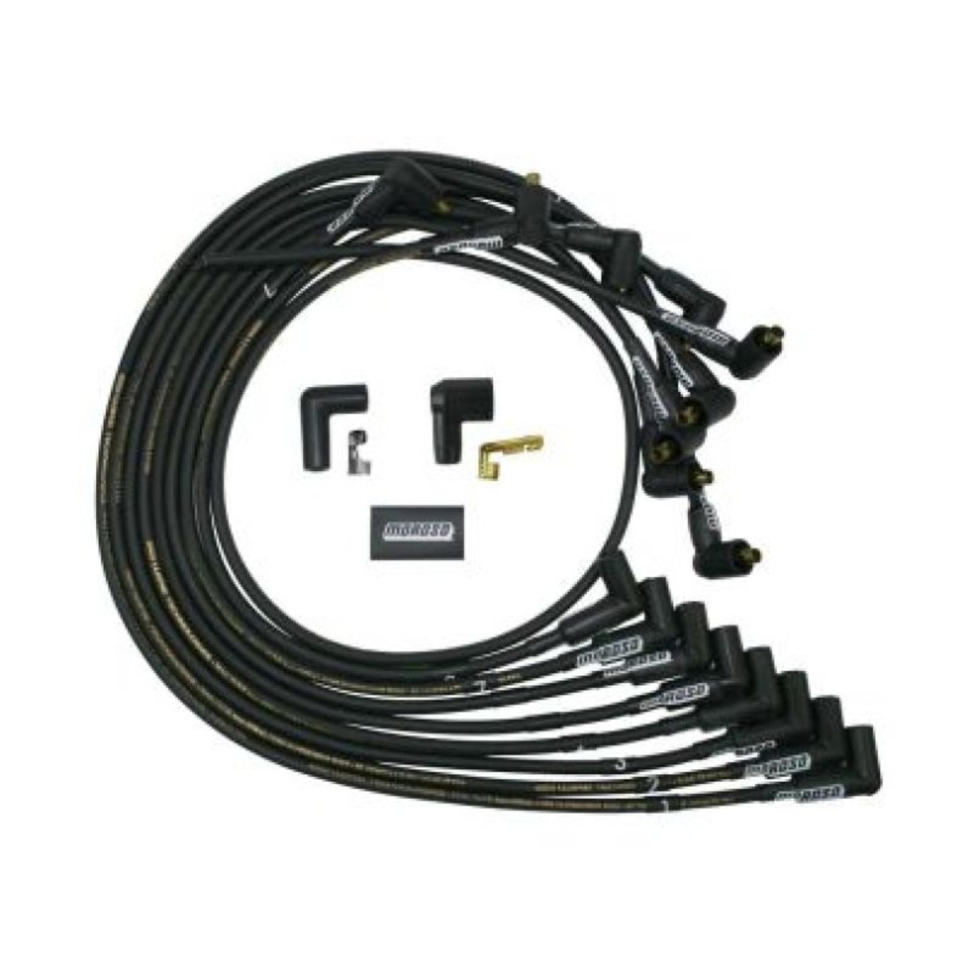 Picture of Moroso MOR Ignition-Wire Set Spark Plug Wire Sets - 9877M