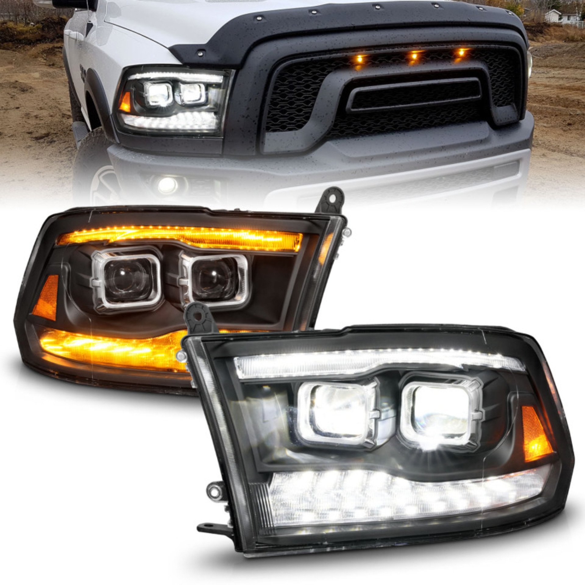 Picture of ANZO ANZ LED/Projector Headlights - 111595