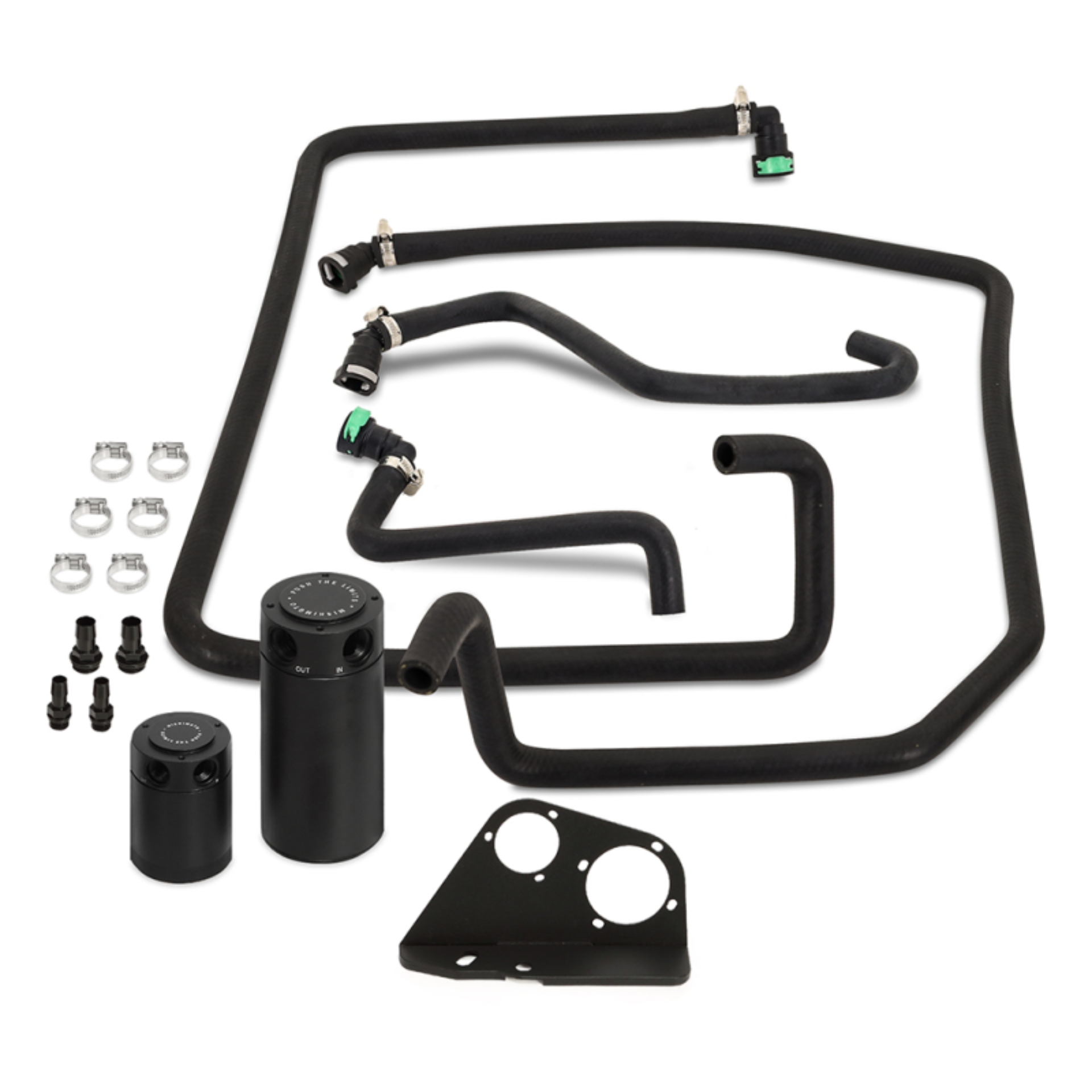Picture of Mishimoto MM Baffled Oil Catch-Kit Oil Catch Cans - MMBCC-F35T-21