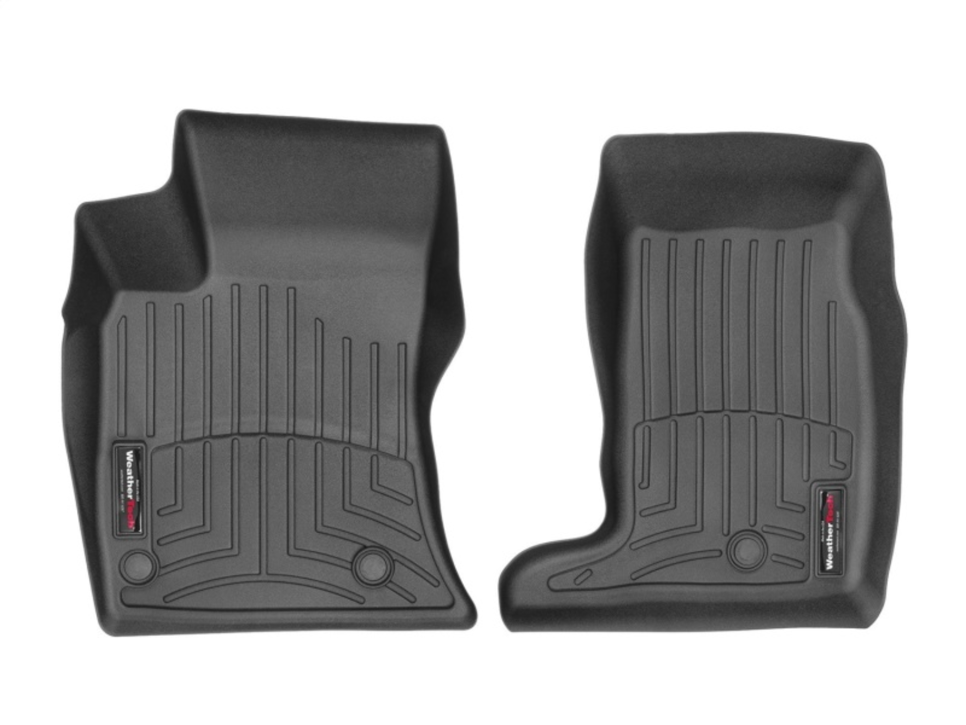 Picture of WeatherTech WT FloorLiner-Front-Blk Floor Mats - 449441