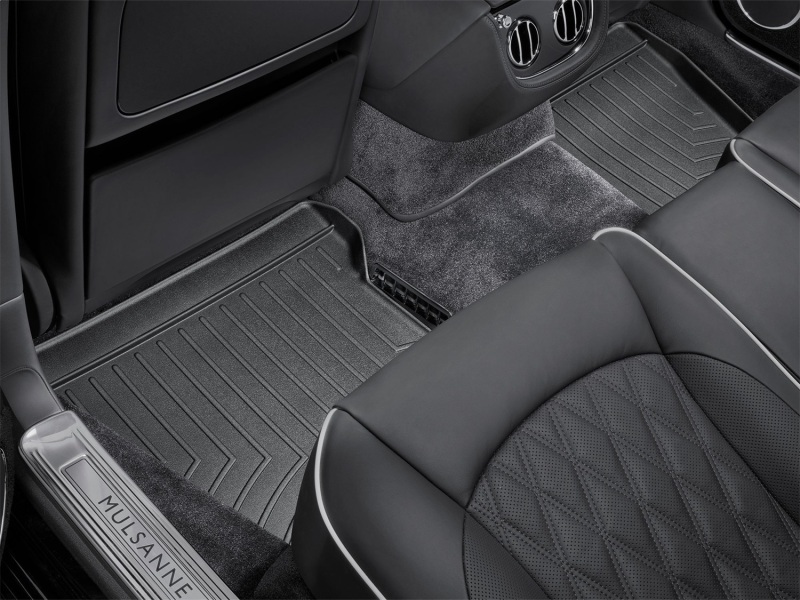 Picture of WeatherTech WT FloorLiner-Rear-Blk Floor Mats - 4413212