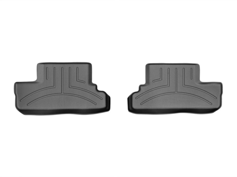 Picture of WeatherTech WT FloorLiner-Rear-Blk Floor Mats - 441364