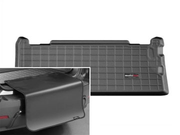 Picture of WeatherTech WT Cargo Liners-Black Floor Mats - 401402SK