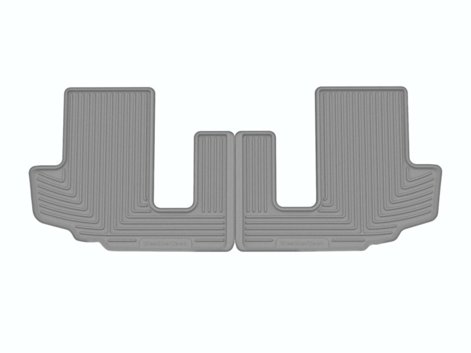 Picture of WeatherTech WT Rubber Mats-Rear-Grey Floor Mats - W542GR