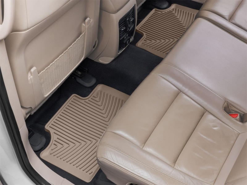 Picture of WeatherTech WT Rubber Mats-Rear-Tan Floor Mats - W585TN