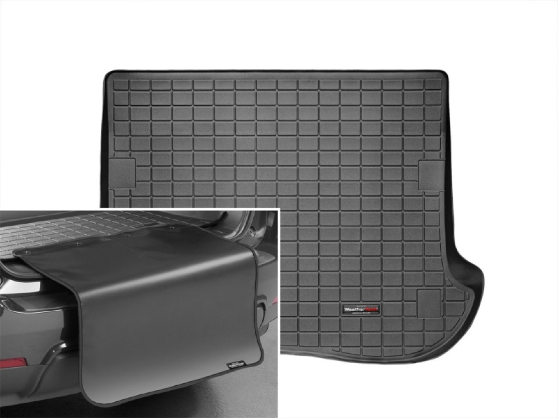 Picture of WeatherTech WT Cargo Liners-Black Floor Mats - 40280SK