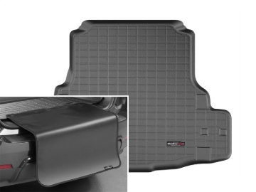 Picture of WeatherTech WT Cargo Liners-Black Floor Mats - 401215SK