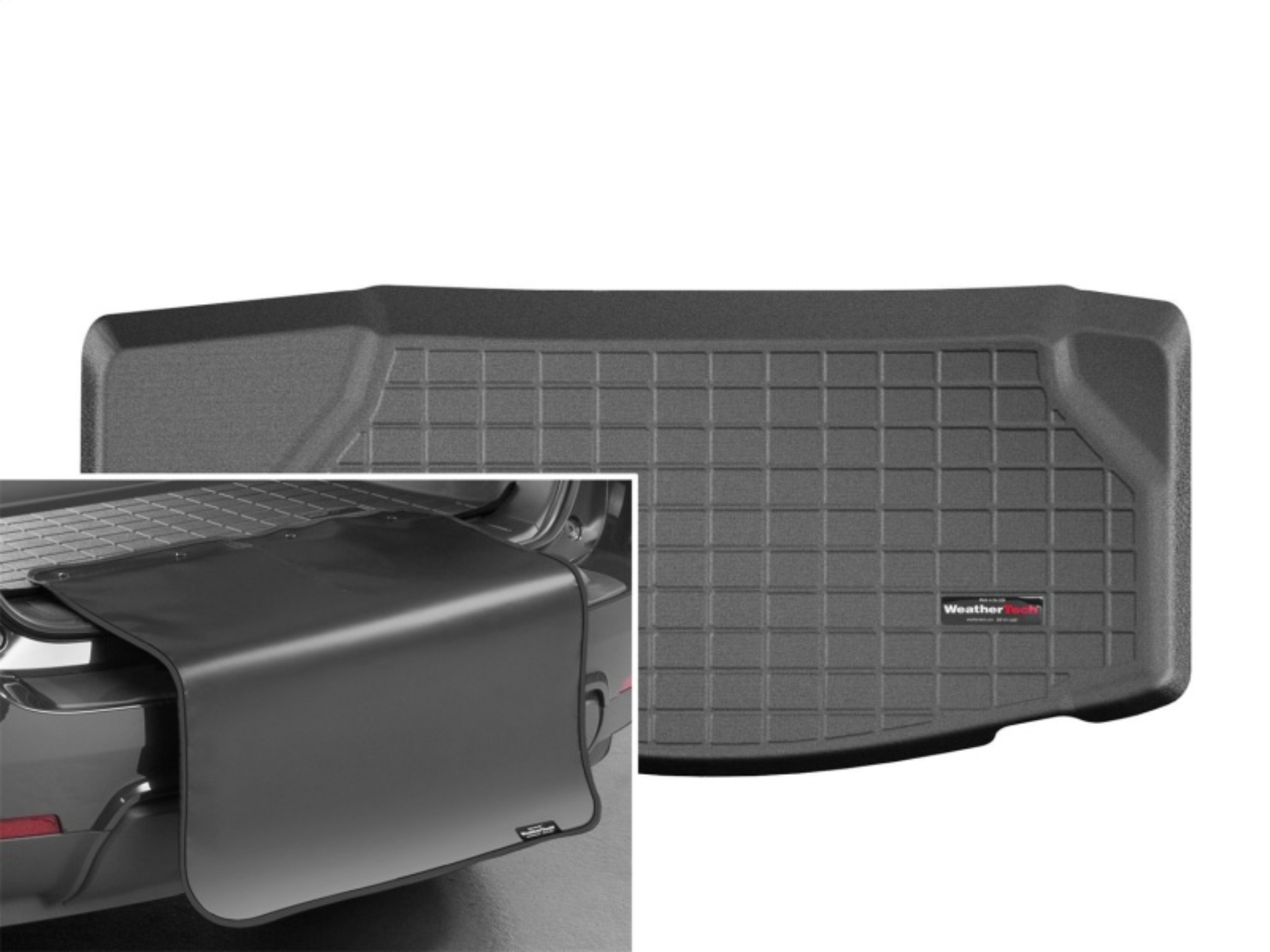 Picture of WeatherTech WT Cargo Liners-Black Floor Mats - 401310SK