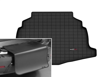 Picture of WeatherTech WT Cargo Liners-Black Floor Mats - 401410SK