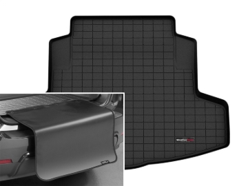 Picture of WeatherTech WT Cargo Liners-Black Floor Mats - 401413SK