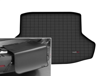 Picture of WeatherTech WT Cargo Liners-Black Floor Mats - 401473SK