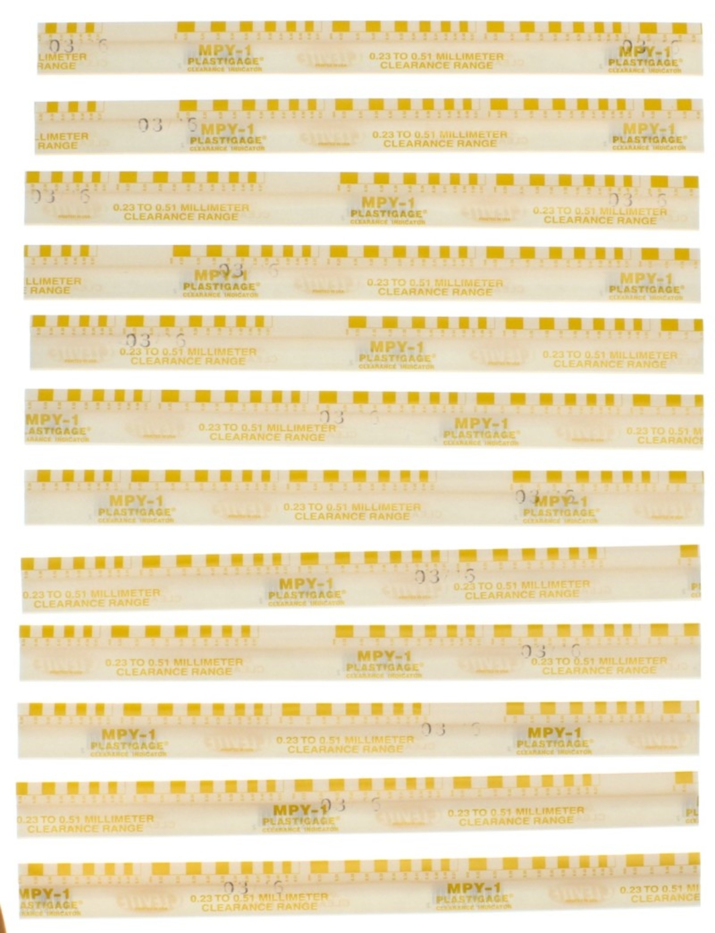 Picture of Clevite CLE Plastigage Tools - MPY1