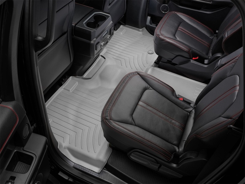 Picture of WeatherTech WT 3D FloorMat-Rear-Grey Floor Mats - 4612955IM