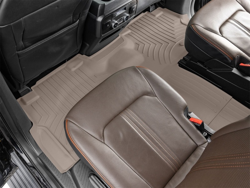 Picture of WeatherTech WT 3D FloorMat-Rear-Tan Floor Mats - 4512954IM