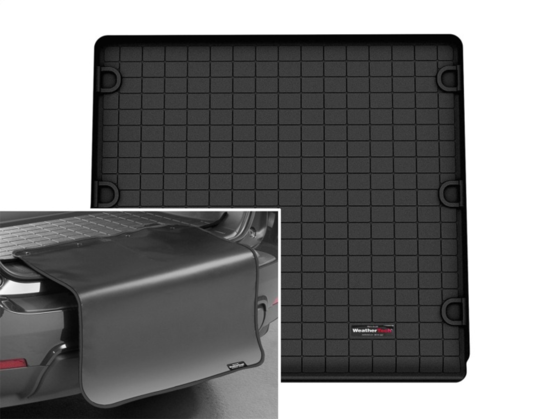 Picture of WeatherTech WT Cargo Liners-Black Floor Mats - 401394SK