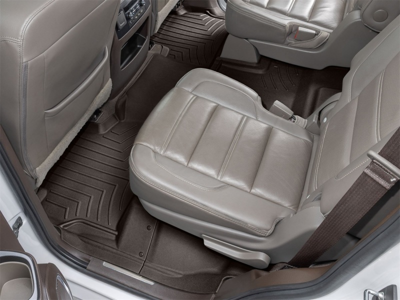 Picture of WeatherTech WT 3D FloorMat-Rear-Cocoa Floor Mats - 476070IM