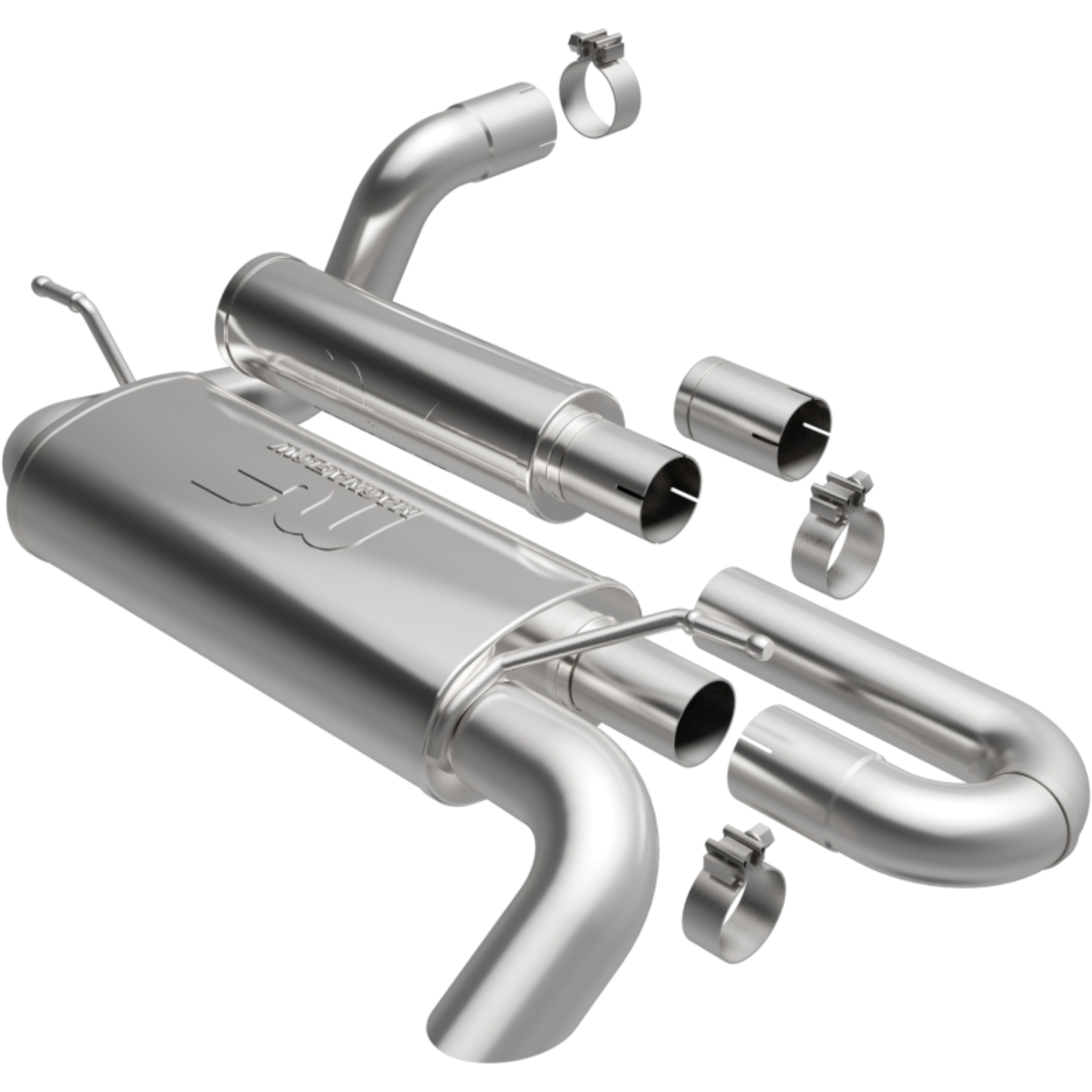 Picture of 19620-Overland Axle-Back Exhaust System Jeep