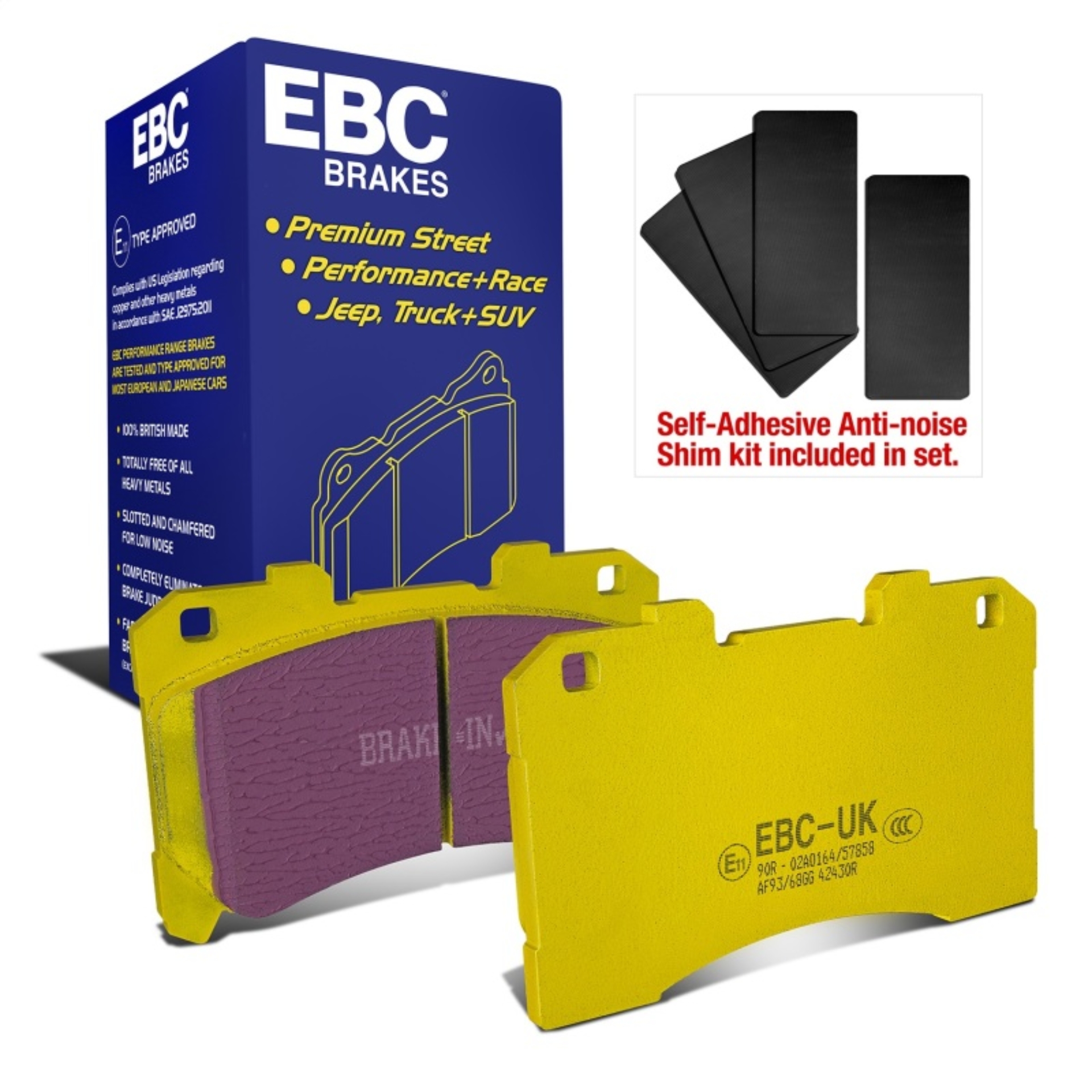 Picture of EBC Yellowstuff Brake Pad Sets - DP42430R
