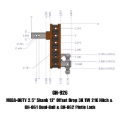 Picture of GEN-Y Hitch GEN Mega Duty Hitch Hitch Receivers - GH-926