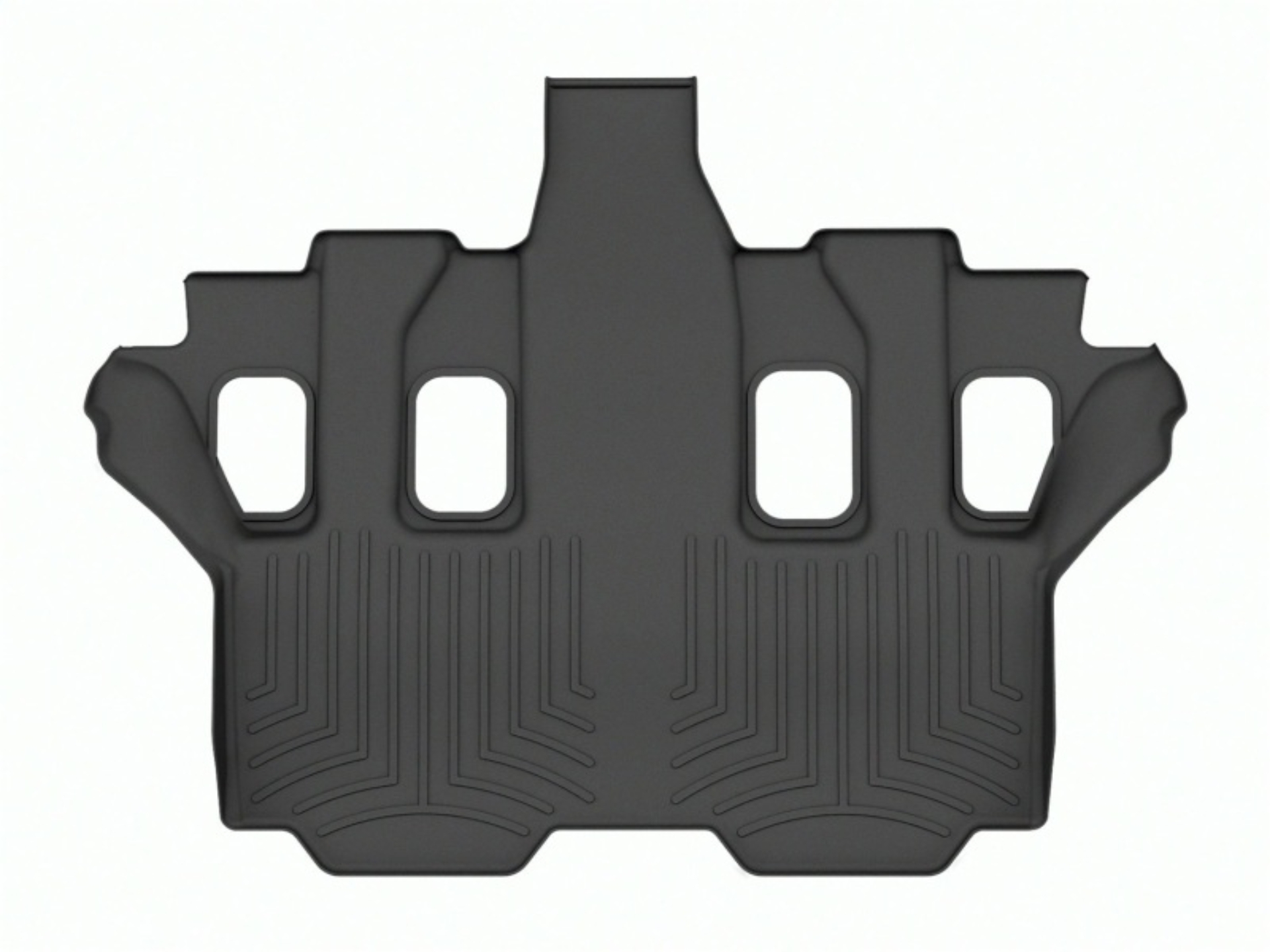 Picture of WeatherTech WT FloorLiner-Rear-Blk Floor Mats - 4417133
