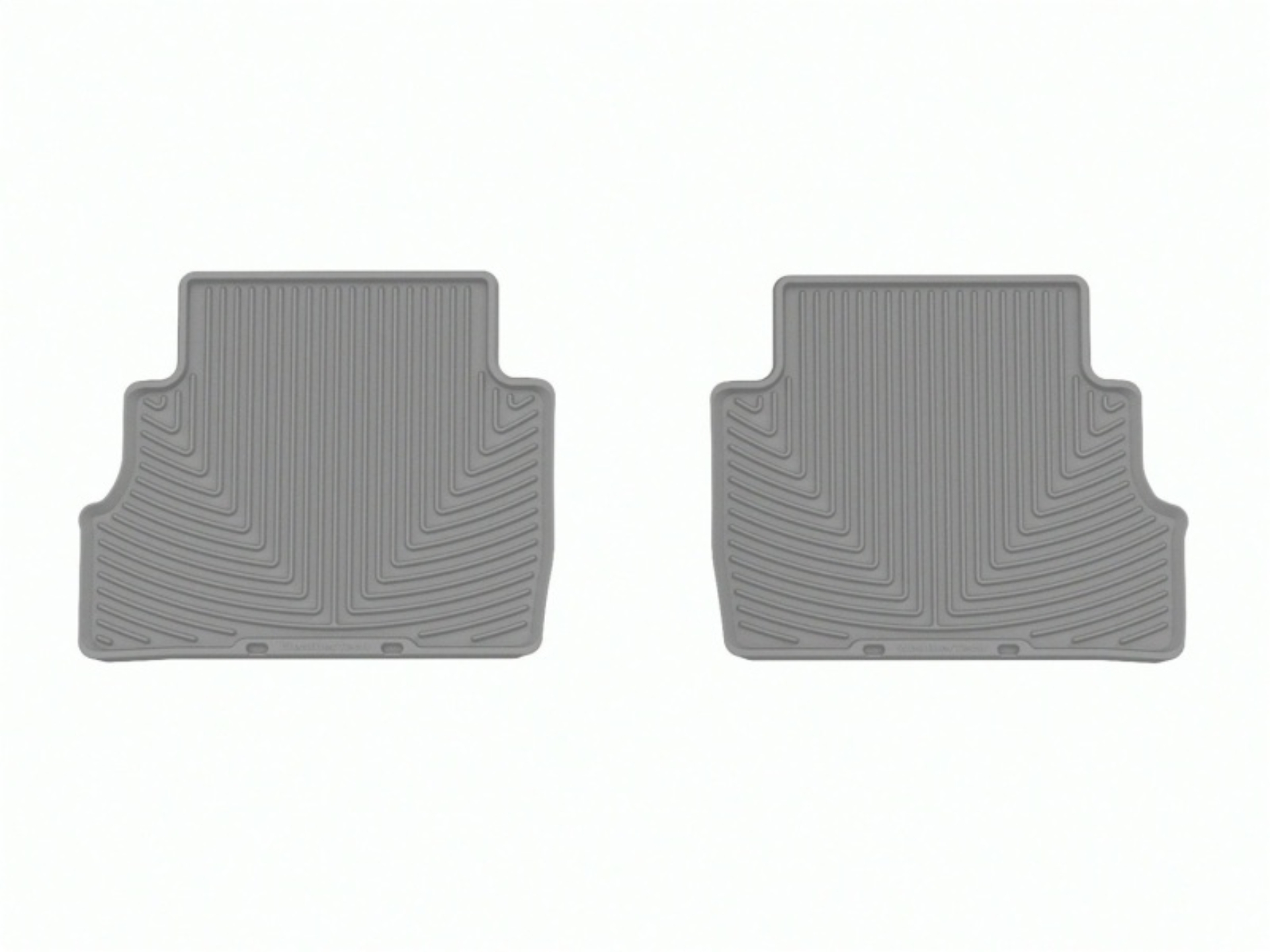 Picture of WeatherTech WT Rubber Mats-Rear-Grey Floor Mats - W413GR