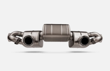 Picture of Akrapovic AKR Slip-On Line-Titanium Muffler - S-PO/TI/24