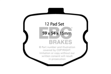 Picture of EBC SR-11 Brake Pad Sets - DP81771.14SR11