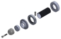 Picture of RockJock ROK Spring Adjustors Front Coilover Components - CE-ACOS