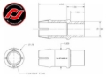 Picture of RockJock ROK Rocknuts Control Arms - RJ-576200-102
