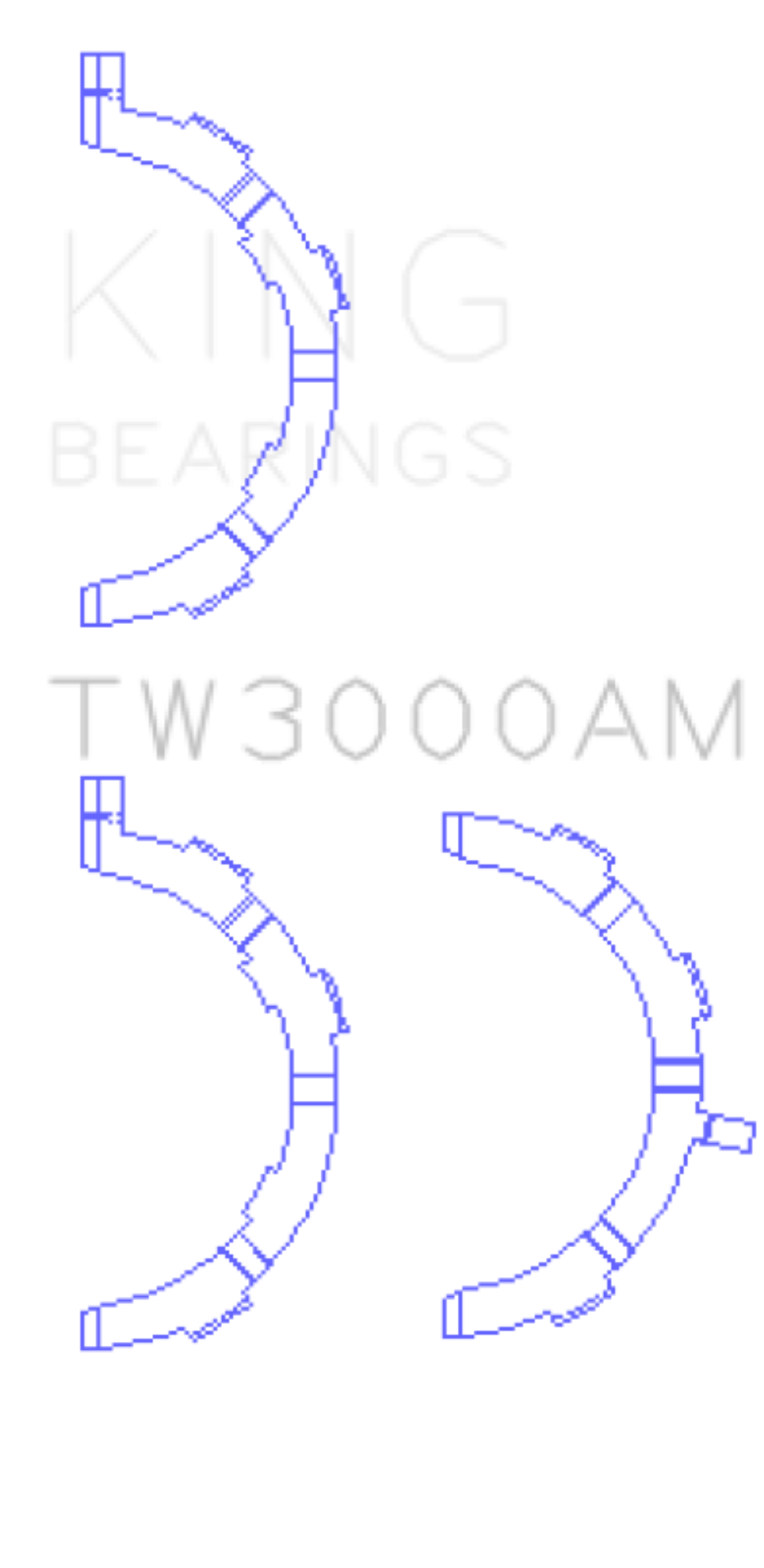 Picture of King Engine Bearings KING Thrust Washers - TW3000AM
