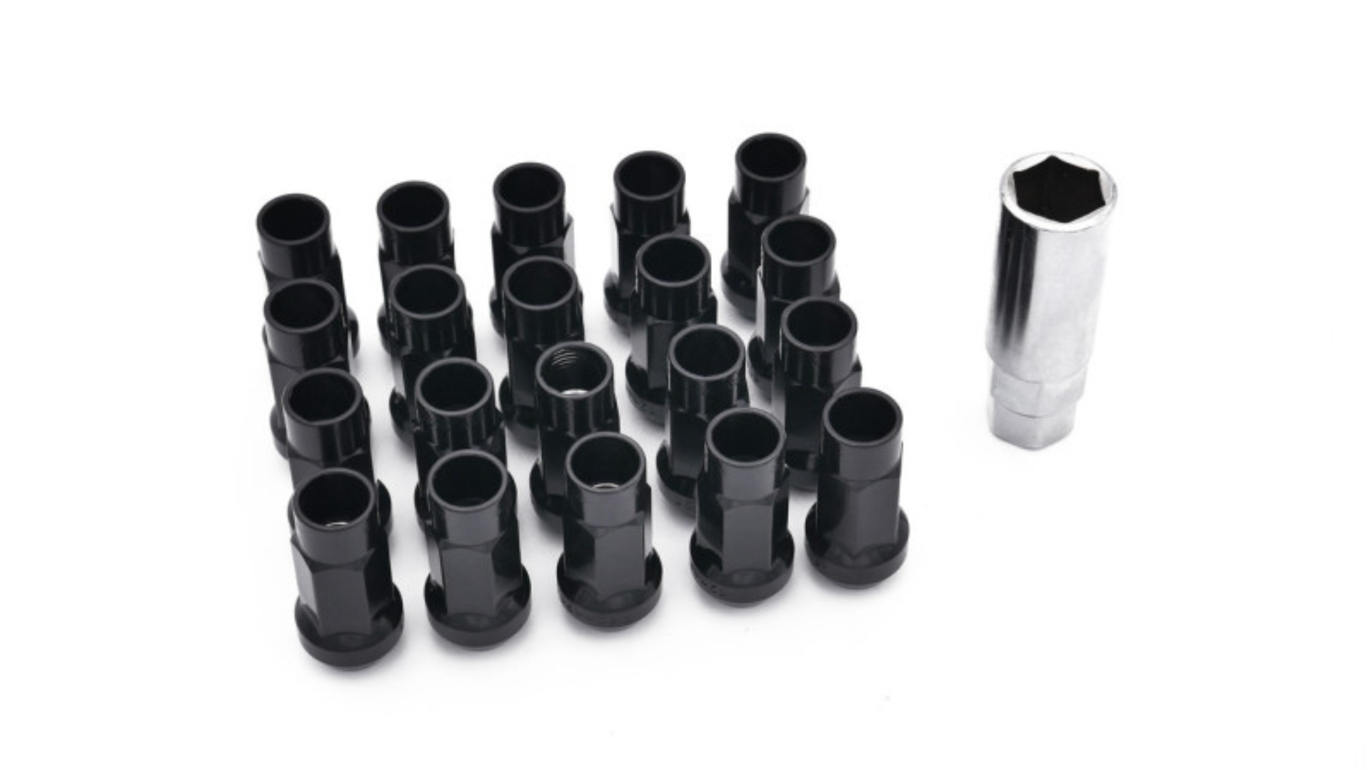 Picture of ISR Performance ISR Lug Nuts - IS-12125-BLK
