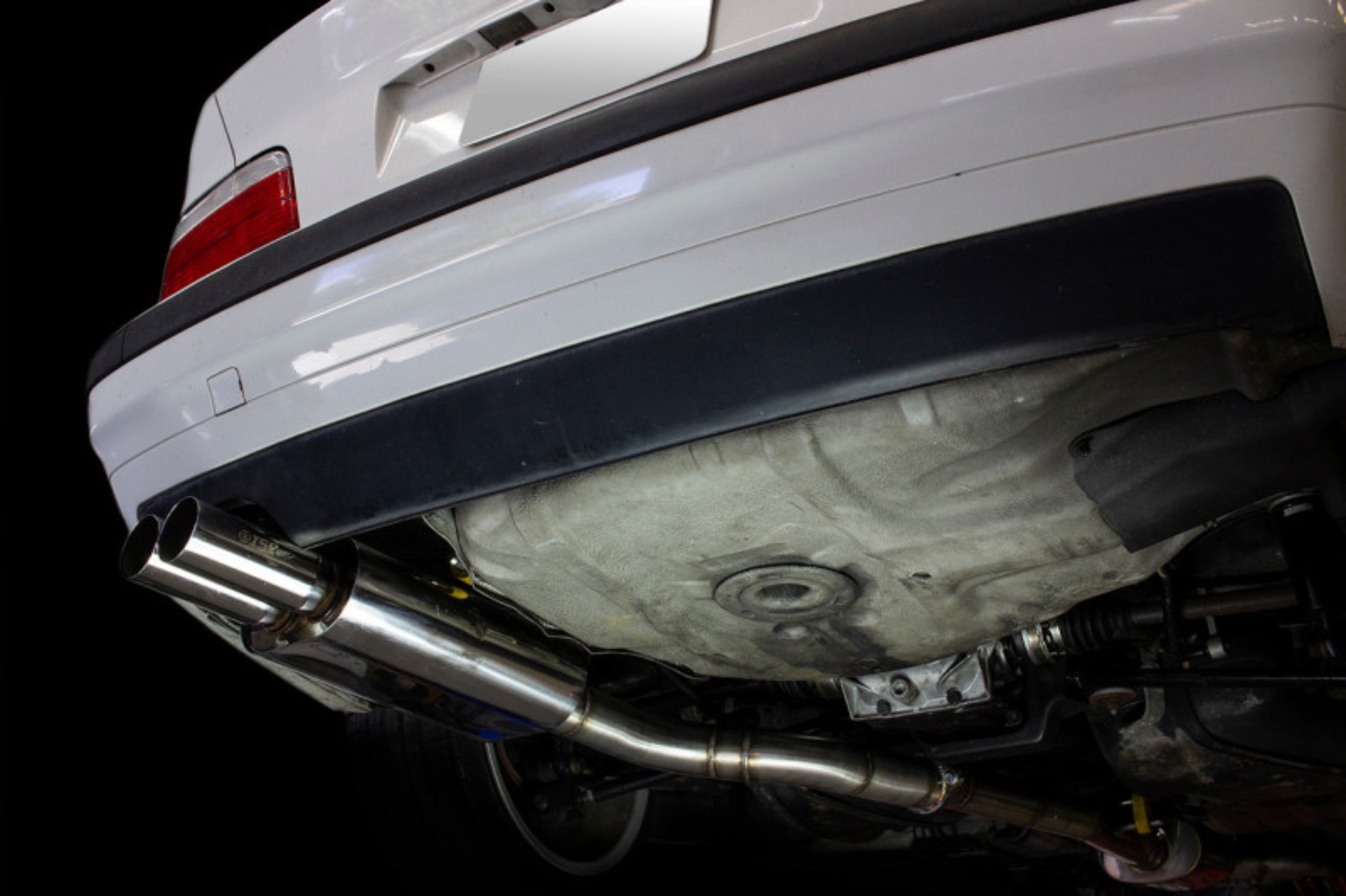 Picture of ISR Performance ISR MBSE Axle Back Exhausts Rear - IS-S2RO-MBSE-E36