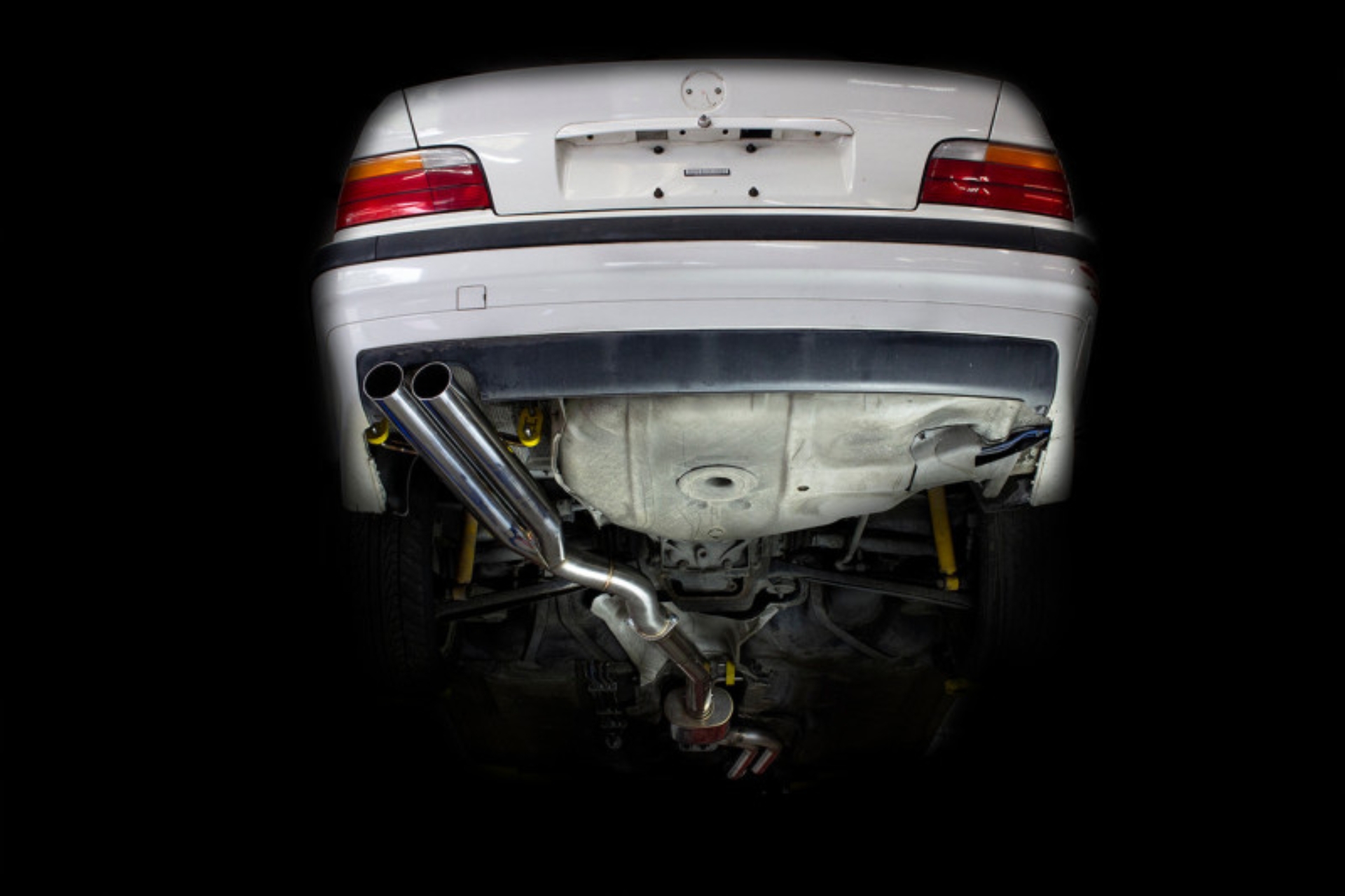 Picture of ISR Performance ISR Series II EP Axle Back Rear - IS-S2RO-EPD-E36