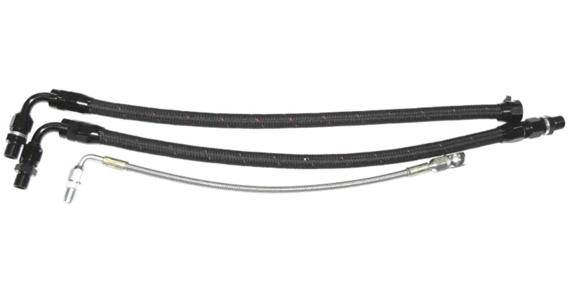 Picture of ISR Performance ISR Turbo Lines Oil Line Kits - IS-T25-NS14-EXT