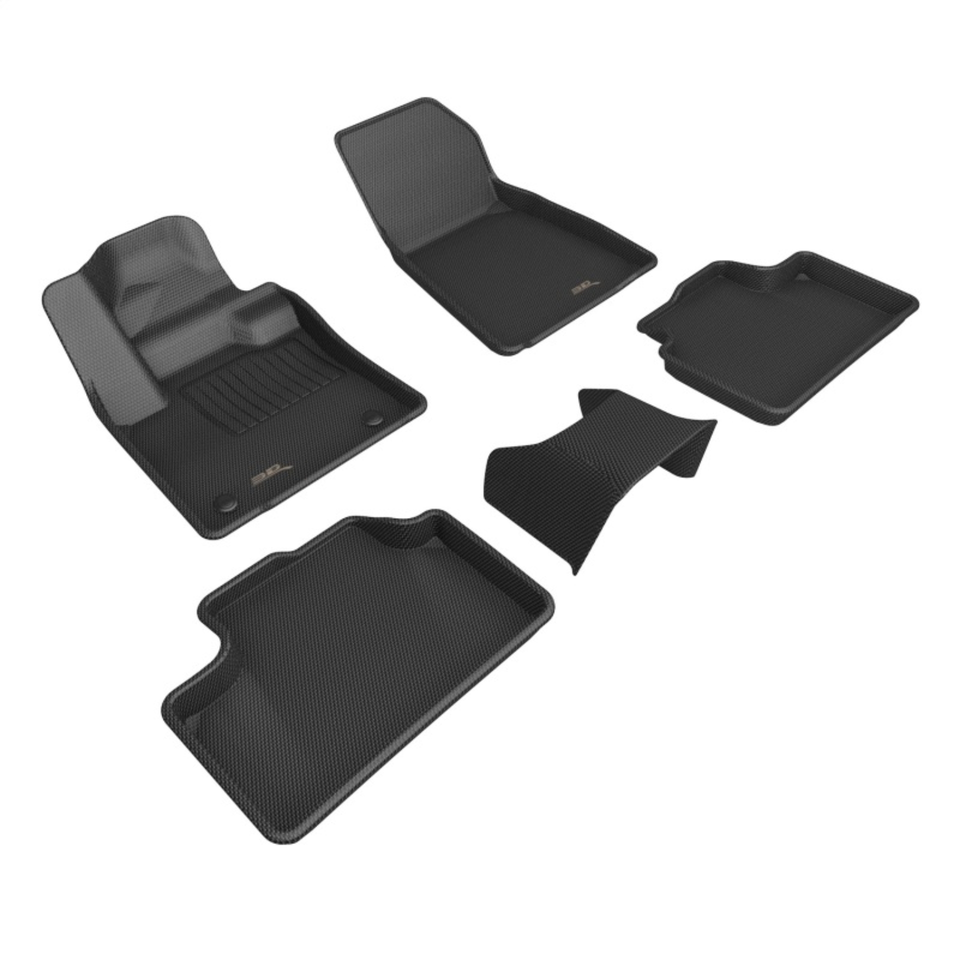 Picture of 3D MAXpider ACE Kagu-Combo-Black Floor Mats - L1VV04501509