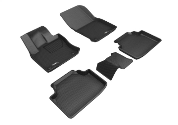 Picture of 3D MAXpider ACE Kagu-Combo-Black Floor Mats - L1VW09701509