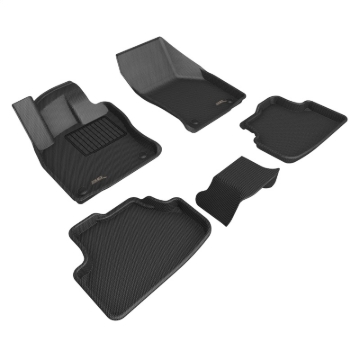 Picture of 3D MAXpider ACE Kagu-Combo-Black Floor Mats - L1VW12201509
