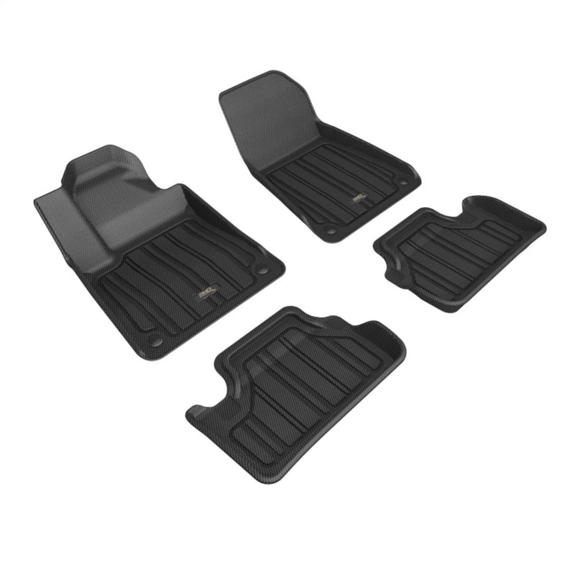 Picture of 3D MAXpider ACE Elitect-Combo-Black Floor Mats - E1PS00001809