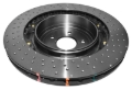 Picture of DBA 5000 Series Drilled Rotors Brake Rotors - DBA52321BLKXD