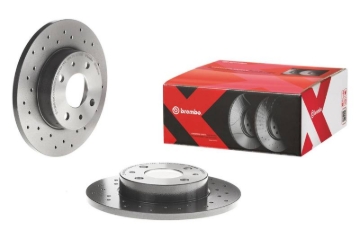 Picture of Brembo OE BRE Drilled UV Coated Rotors Brake Rotors - 09.8655.1X