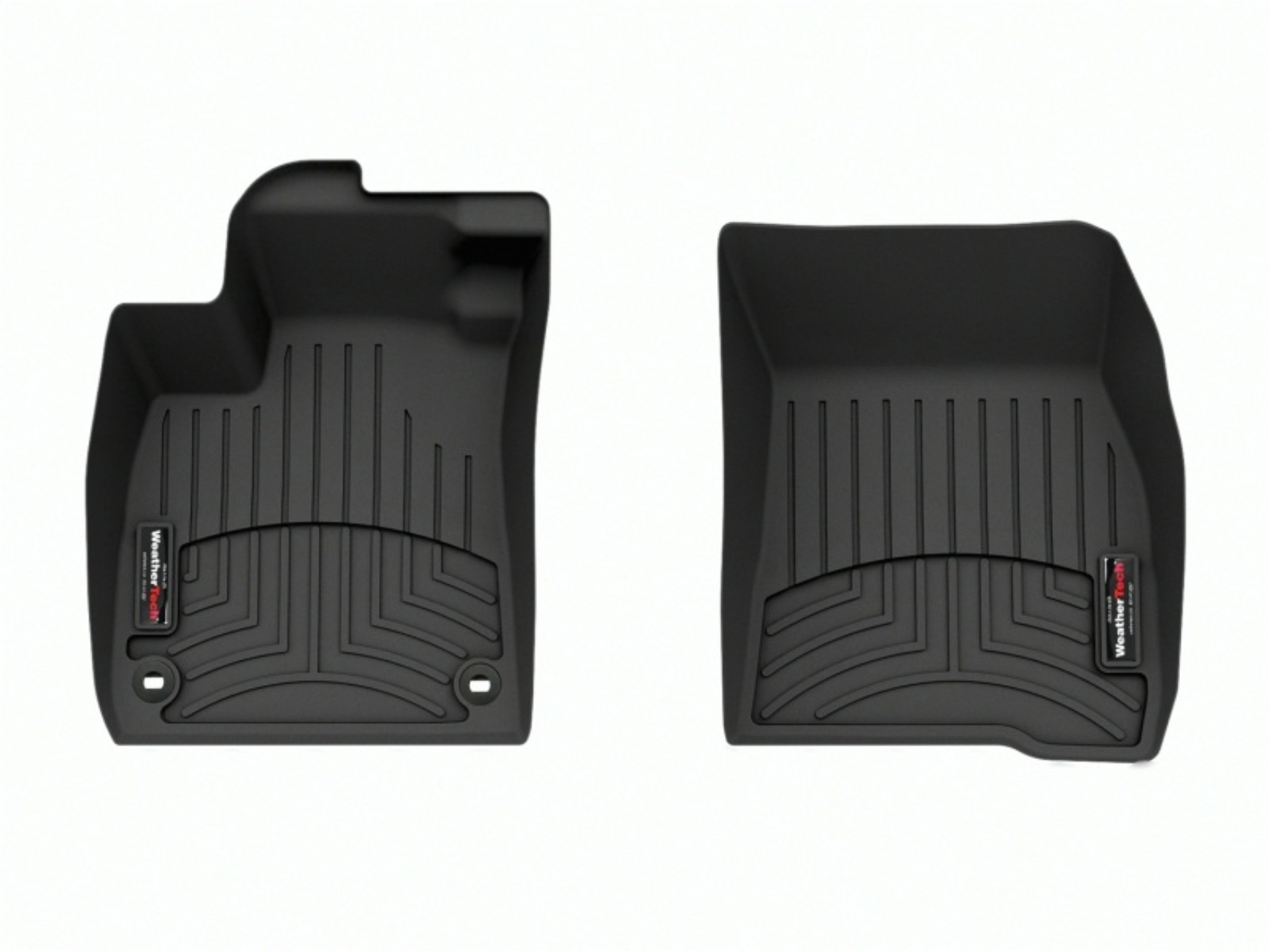 Picture of WeatherTech WT FloorLiner-Front-Blk Floor Mats - 4418001