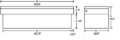 Picture of Tradesman TRA Cross Bed Box-Steel Truck Boxes & Storage - 86451