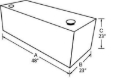 Picture of Tradesman TRA Rectangular Liquid Storage Tank-Steel Truck Boxes & Storage - 83010T