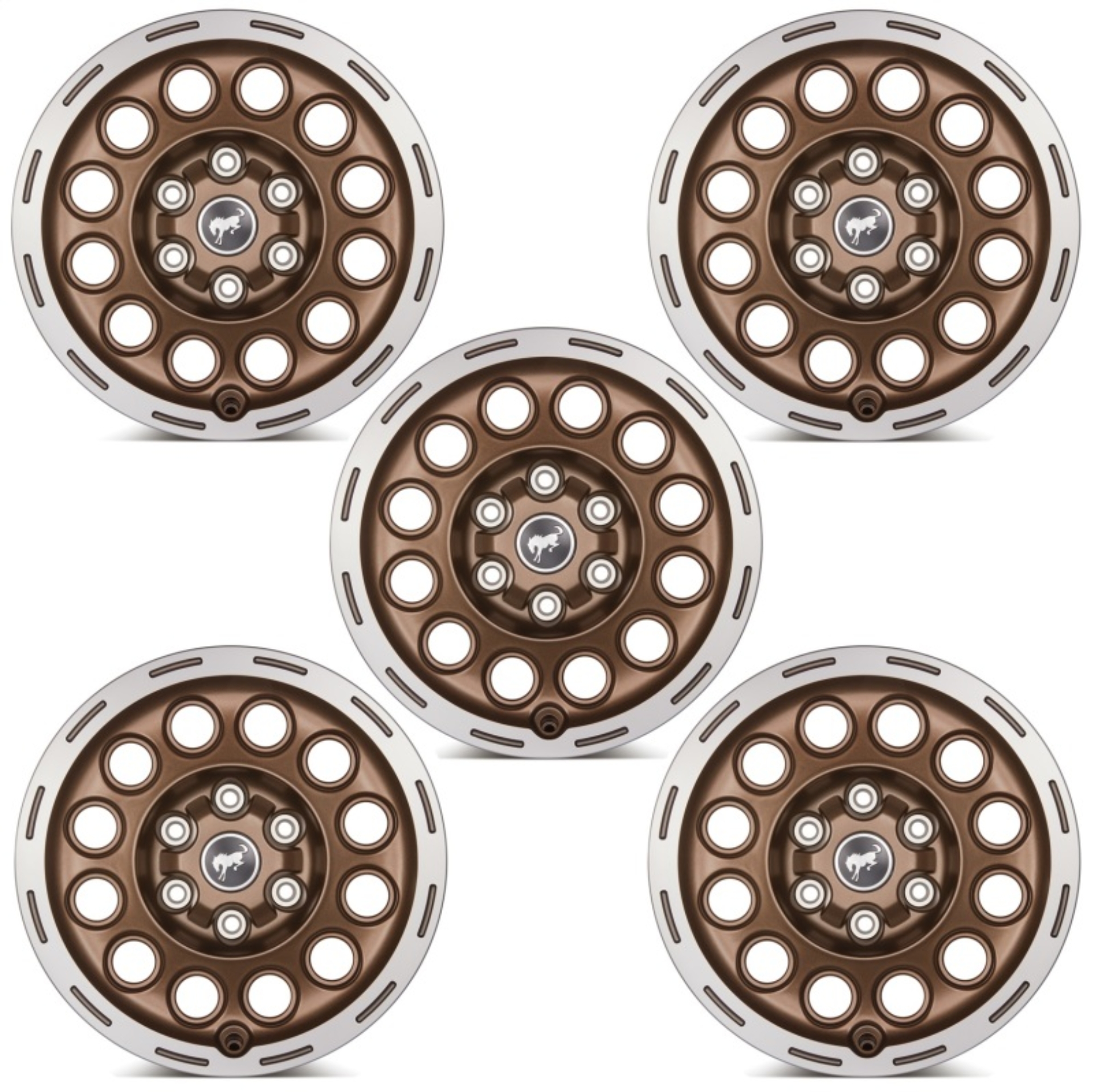Picture of Ford Racing FR Wheels - M-1007K-P1780BRN