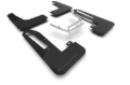 Picture of Rally Armor RAL UR Blk Flap/Grey Logo Mud Flaps - MF97-UR-BLK-GRY