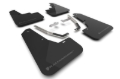 Picture of Rally Armor RAL UR Blk Flap/Grey Logo Mud Flaps - MF106-UR-BLK-GRY